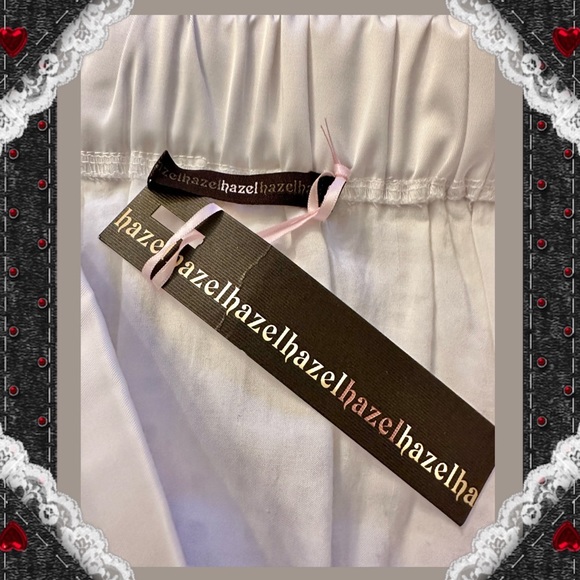 azel hazel hazel hazel haze White Eyelet Poll Over Skirt - Picture 6 of 6